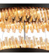 Lysander 3 Tier 60cm + 80cm + 1m Pendant 18 + 24 + 32 Light G9 Satin Black/Amber Item Weight: 70kg-8
