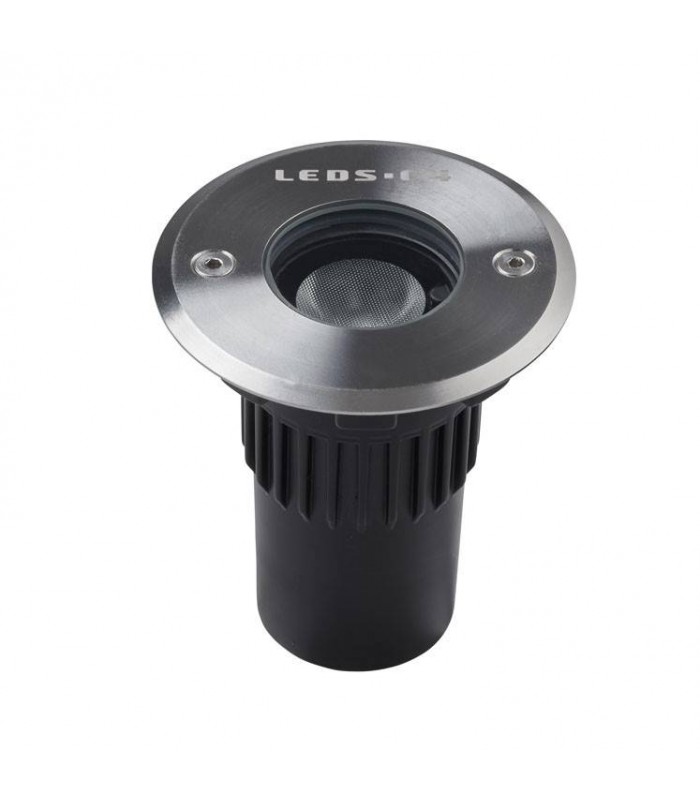 Outdoor LED Recessed Ground Uplight Stainless Steel Polished 8.5cm 240lm 10deg. 3000K IP67 - 1