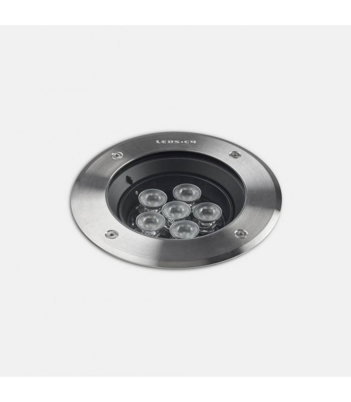 Outdoor LED Recessed Ground Uplight Stainless Steel Polished 1-10V Dimming 30cm 4230lm 10deg. 3000K IP67 - 1