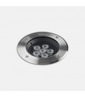 Outdoor LED Recessed Ground Uplight Stainless Steel Polished 1-10V Dimming 30cm 4525lm 29deg. 4000K IP67 - 1