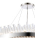 Lysander 2 Tier 80cm + 1m Pendant 24 + 32 Light G9 Polished Nickel/Clear Item Weight: 53kg-7