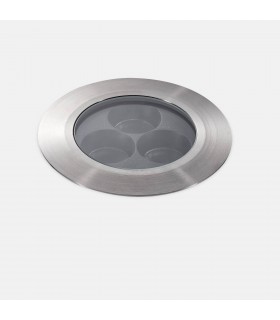 Outdoor LED Ultra Compact Uplight Recessed Stainless Steel Polished 12.5cm 2340lm 37deg. 3000K IP67 - 1