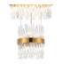 Lysander 5 Tier 25cm + 40cm + 60cm + 80cm + 1m Pendant 6 + 10 + 18 + 24 + 32 Light G9 Brass/Clear Item Weight: 86kg-6