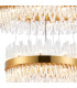 Lysander 5 Tier 25cm + 40cm + 60cm + 80cm + 1m Pendant 6 + 10 + 18 + 24 + 32 Light G9 Brass/Clear Item Weight: 86kg-9