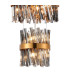 Lysander 5 Tier 25cm + 40cm + 60cm + 80cm + 1m Pendant 6 + 10 + 18 + 24 + 32 Light G9 Brass/Smoke Item Weight: 86kg-6