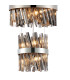 Lysander 5 Tier 25cm + 40cm + 60cm + 80cm + 1m Pendant Light G9 Polished Nickel/Smoke Item Weight: 86kg-6
