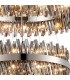 Lysander 5 Tier 25cm + 40cm + 60cm + 80cm + 1m Pendant Light G9 Polished Nickel/Smoke Item Weight: 86kg-8