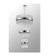 Lysander 3 Tier 25cm + 40cm + 60cm Pendant 6 + 10 + 18 Light G9 Polished Nickel/Clear Item Weight: 34kg-10