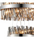 Lysander 3 Tier 25cm + 40cm + 60cm Pendant 6 + 10 + 18 Light G9 Polished Nickel/Smoke Item Weight: 34kg-8