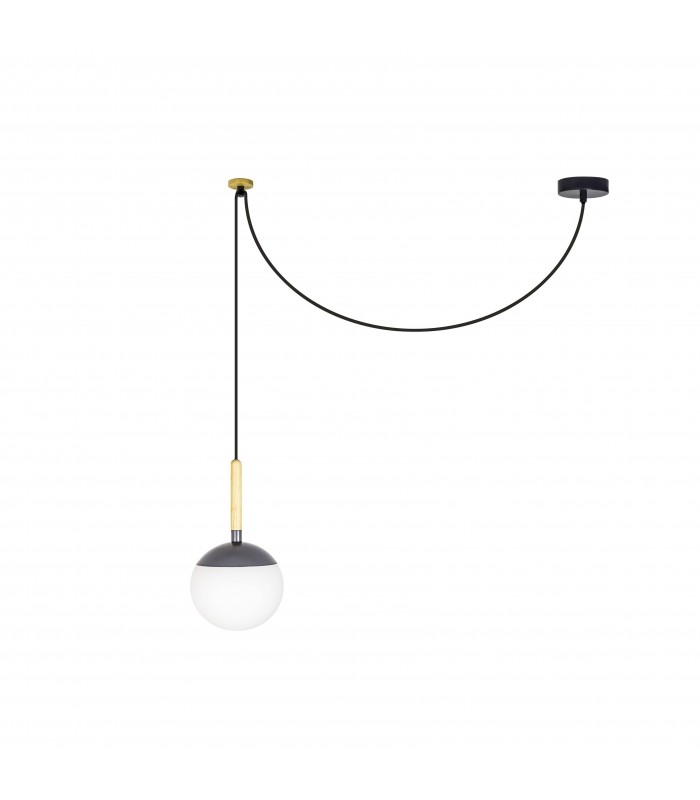 Grey Pendant Lamp, E27 - 1