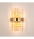 Lysander 6 Light G9 Wall Light Brass / Amber-3