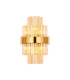 Lysander 6 Light G9 Wall Light Brass / Amber-5