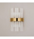 Lysander 6 Light G9 Wall Light Brass / Clear-9