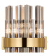 Lysander 6 Light G9 Wall Light Brass / Smoke-7