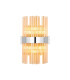 Lysander 6 Light G9 Wall Light Polished Nickel / Amber-1
