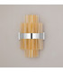 Lysander 6 Light G9 Wall Light Polished Nickel / Amber-11