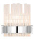 Lysander 6 Light G9 Wall Light Polished Nickel / Clear-7