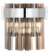 Lysander 6 Light G9 Wall Light Polished Nickel / Smoke-6