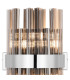 Lysander 6 Light G9 Wall Light Polished Nickel / Smoke-7