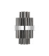 Lysander 6 Light G9 Wall Light Polished Nickel / Smoke-8