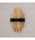 Lysander 6 Light G9 Wall Light Satin Black / Amber-11