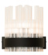 Lysander 6 Light G9 Wall Light Satin Black / Clear-7
