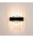Lysander 6 Light G9 Wall Light Satin Black / Clear-10