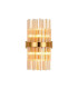 Lysander 8 Light G9 Wall Light Brass / Amber-1
