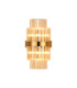 Lysander 8 Light G9 Wall Light Brass / Amber-5