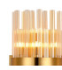 Lysander 8 Light G9 Wall Light Brass / Amber-7