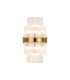 Lysander 8 Light G9 Wall Light Brass / Clear-5