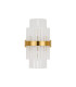 Lysander 8 Light G9 Wall Light Brass / Clear-8
