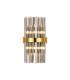 Lysander 8 Light G9 Wall Light Brass / Smoke-1