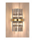 Lysander 8 Light G9 Wall Light Brass / Smoke-3