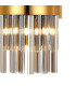 Lysander 8 Light G9 Wall Light Brass / Smoke-6