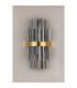 Lysander 8 Light G9 Wall Light Brass / Smoke-11