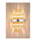 Lysander 8 Light G9 Wall Light Polished Nickel / Amber-10