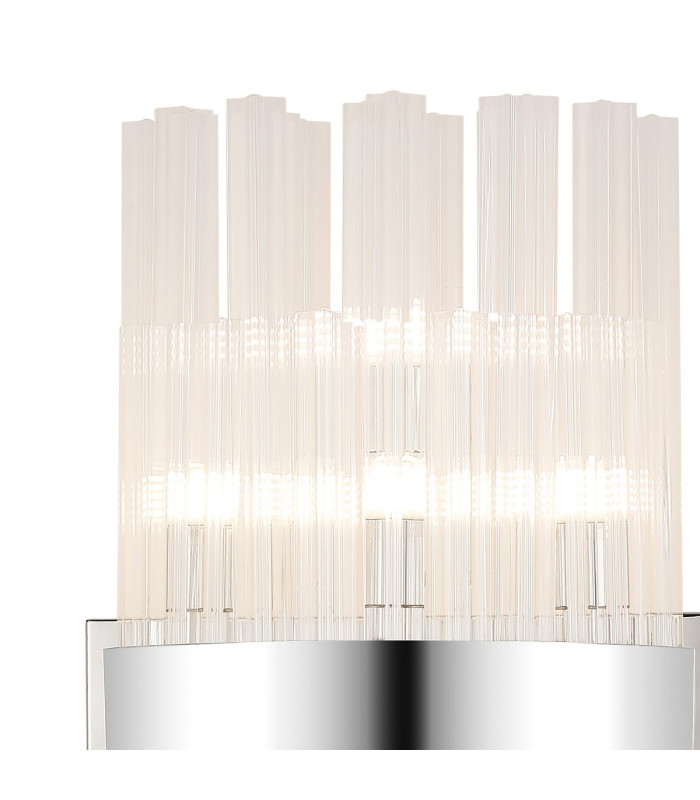 Lysander 8 Light G9 Wall Light Polished Nickel / Clear-6