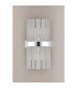 Lysander 8 Light G9 Wall Light Polished Nickel / Clear-8