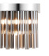 Lysander 8 Light G9 Wall Light Polished Nickel / Smoke-6