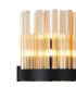 Lysander 8 Light G9 Wall Light Satin Black / Amber-7