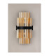 Lysander 8 Light G9 Wall Light Satin Black / Amber-11