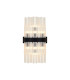 Lysander 8 Light G9 Wall Light Satin Black / Clear-1