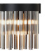 Lysander 8 Light G9 Wall Light Satin Black / Smoke-6