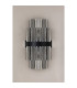 Lysander 8 Light G9 Wall Light Satin Black / Smoke-11