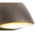 Lodi Wall Lamp 1 x GU10 IP54 Black/Brushed Gold/Opal -6