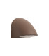 Lodi Wall Lamp 1 x GU10 IP54 Dark Brown/Opal -4