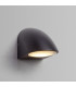Lodi Wall Lamp 1 x GU10 IP54 Matt Black/Opal -3
