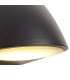 Lodi Wall Lamp 1 x GU10 IP54 Matt Black/Opal -6