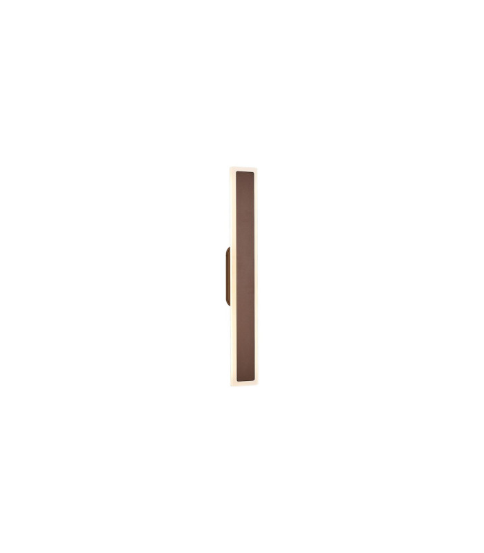 Marlow 60cm Rectangle Wall Lamp 1 x 17W LED 3000K 1654lm IP65 Dark Brown -5